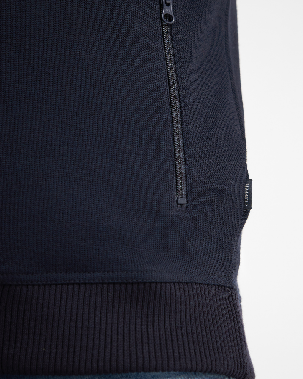 Kilkenny cardigan med lynlås