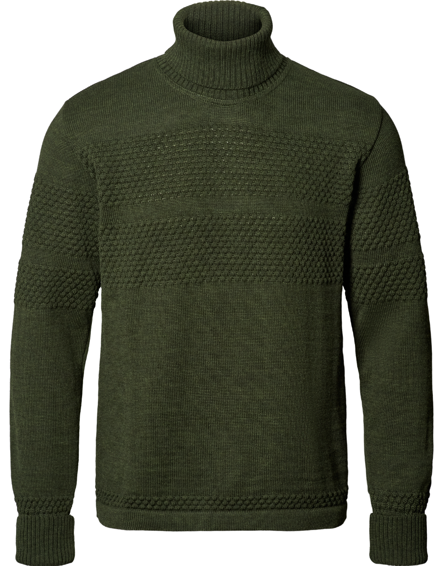 Saltum pullover med rullekrave