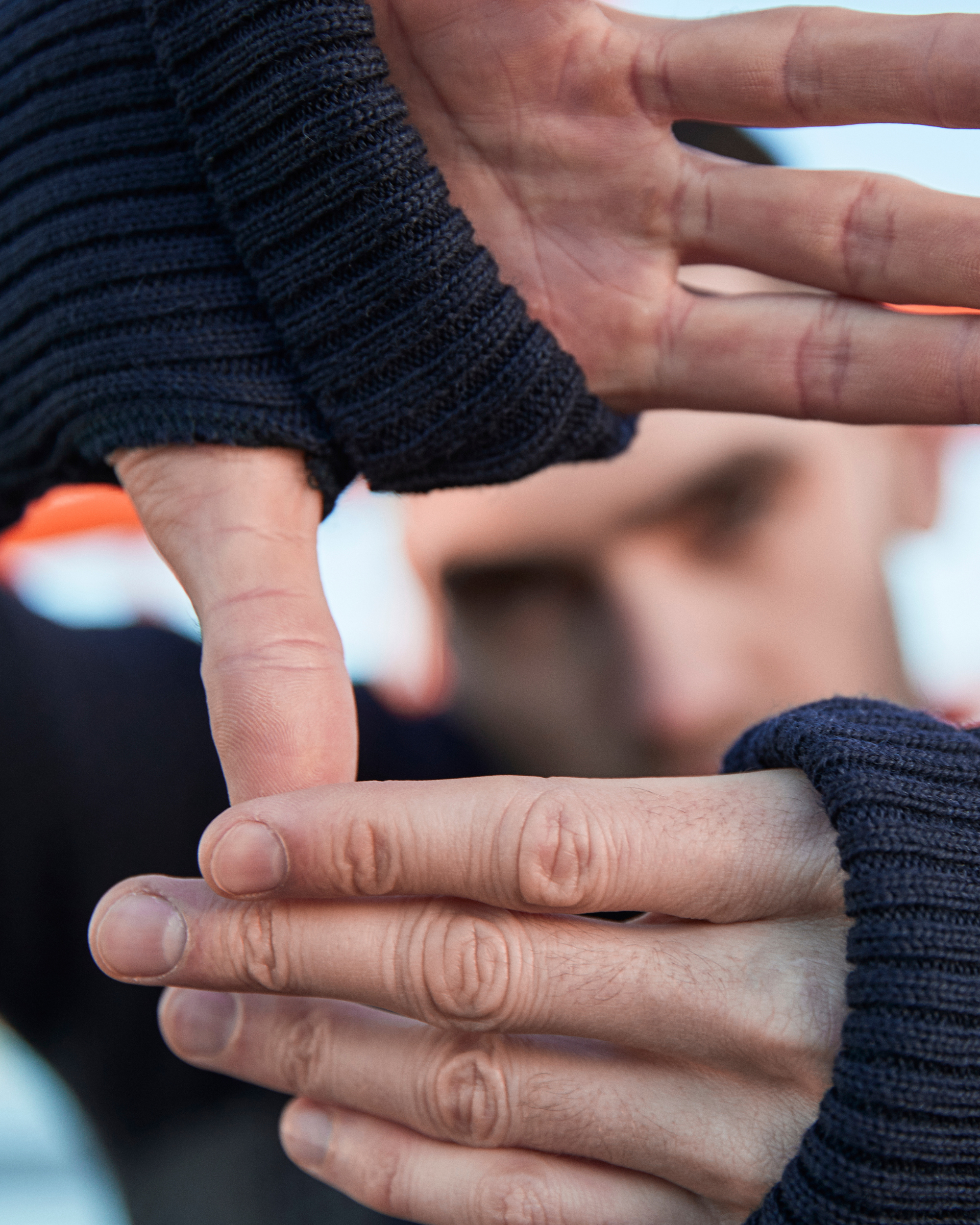 Saltum pullover med zip neck lynlås