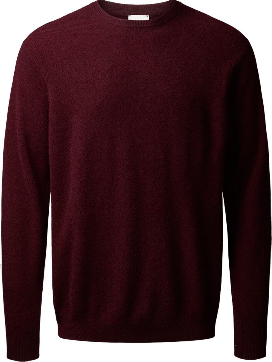 Sheffield pullover med o-neck i kashmir