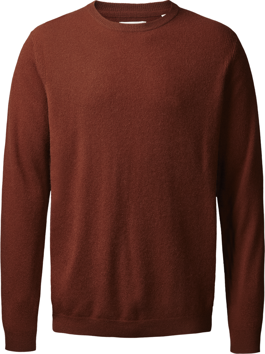 Sheffield pullover med o-neck i kashmir