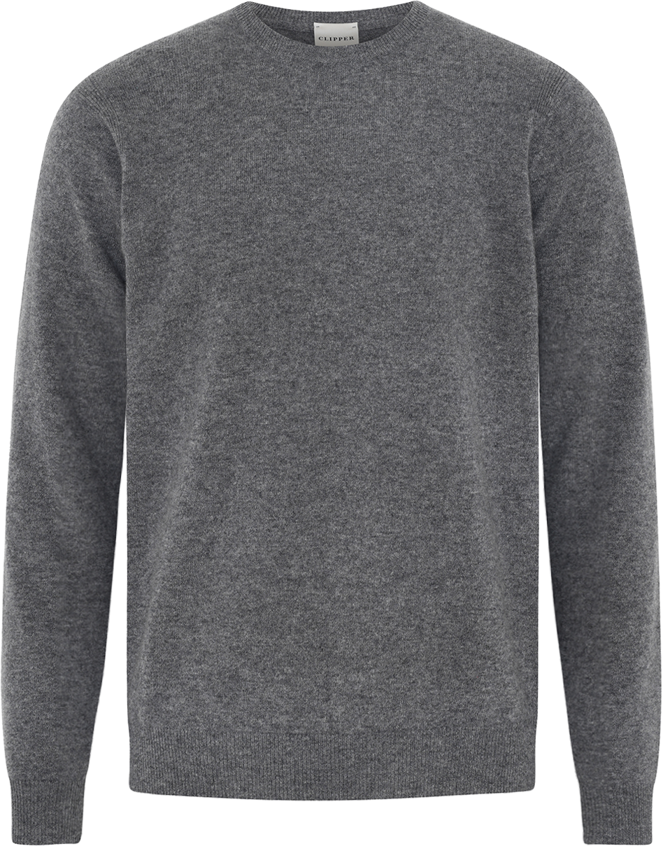 Sheffield pullover med o-neck i kashmir