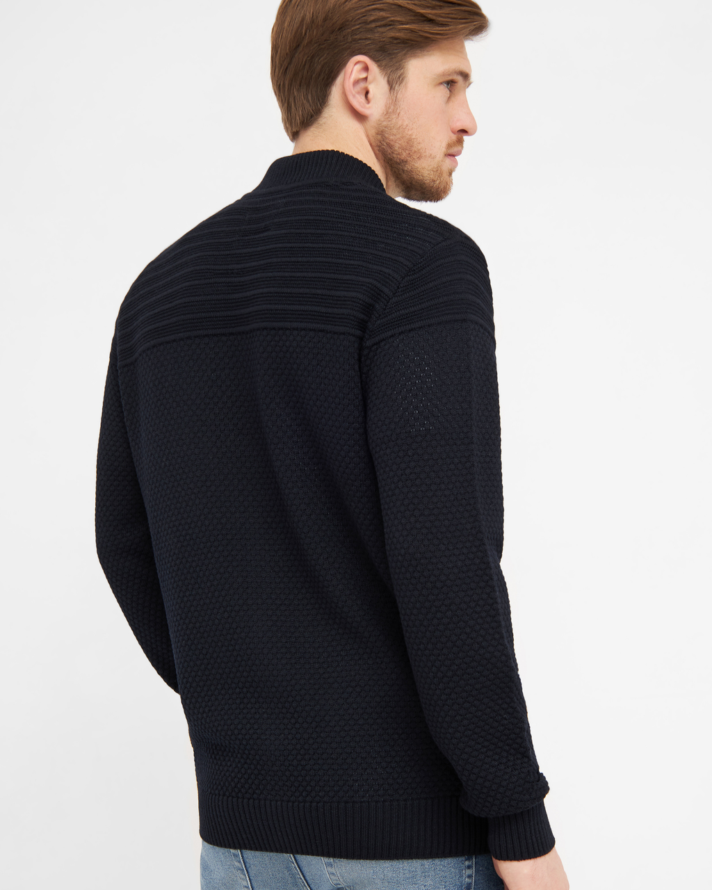 Liverpool cardigan med lynlås
