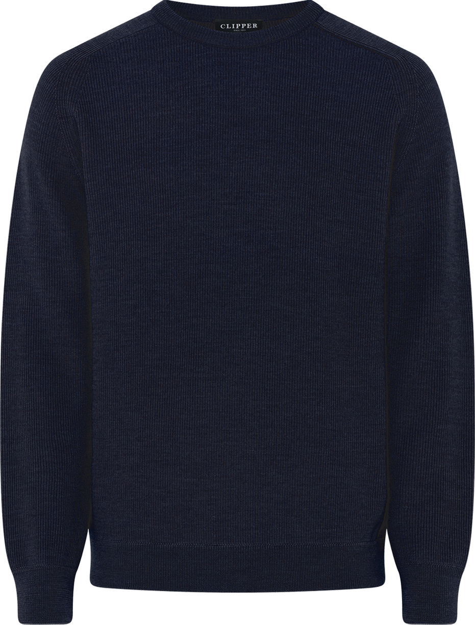 Irish pullover med o-neck