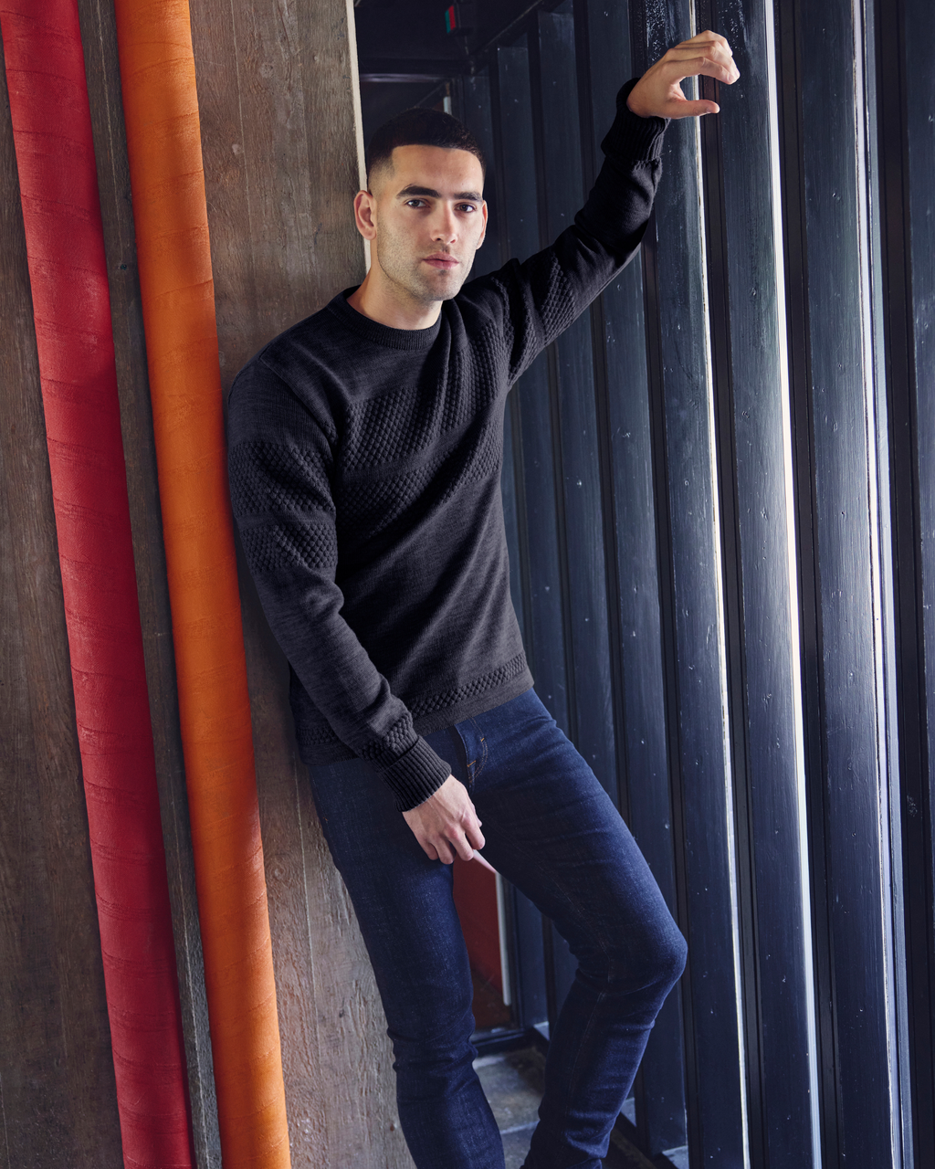 Saltum pullover med o-neck