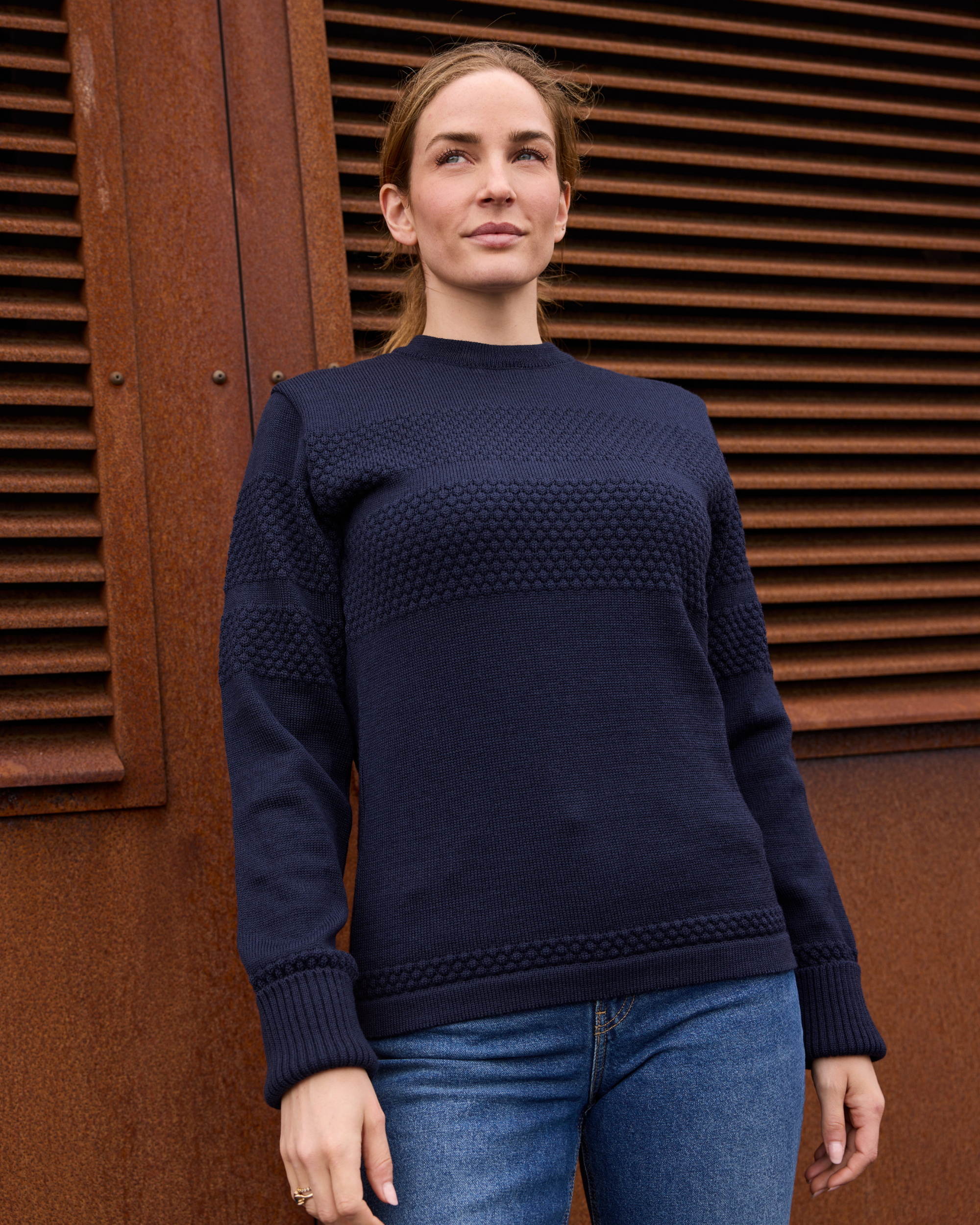 Saltum pullover med o-neck