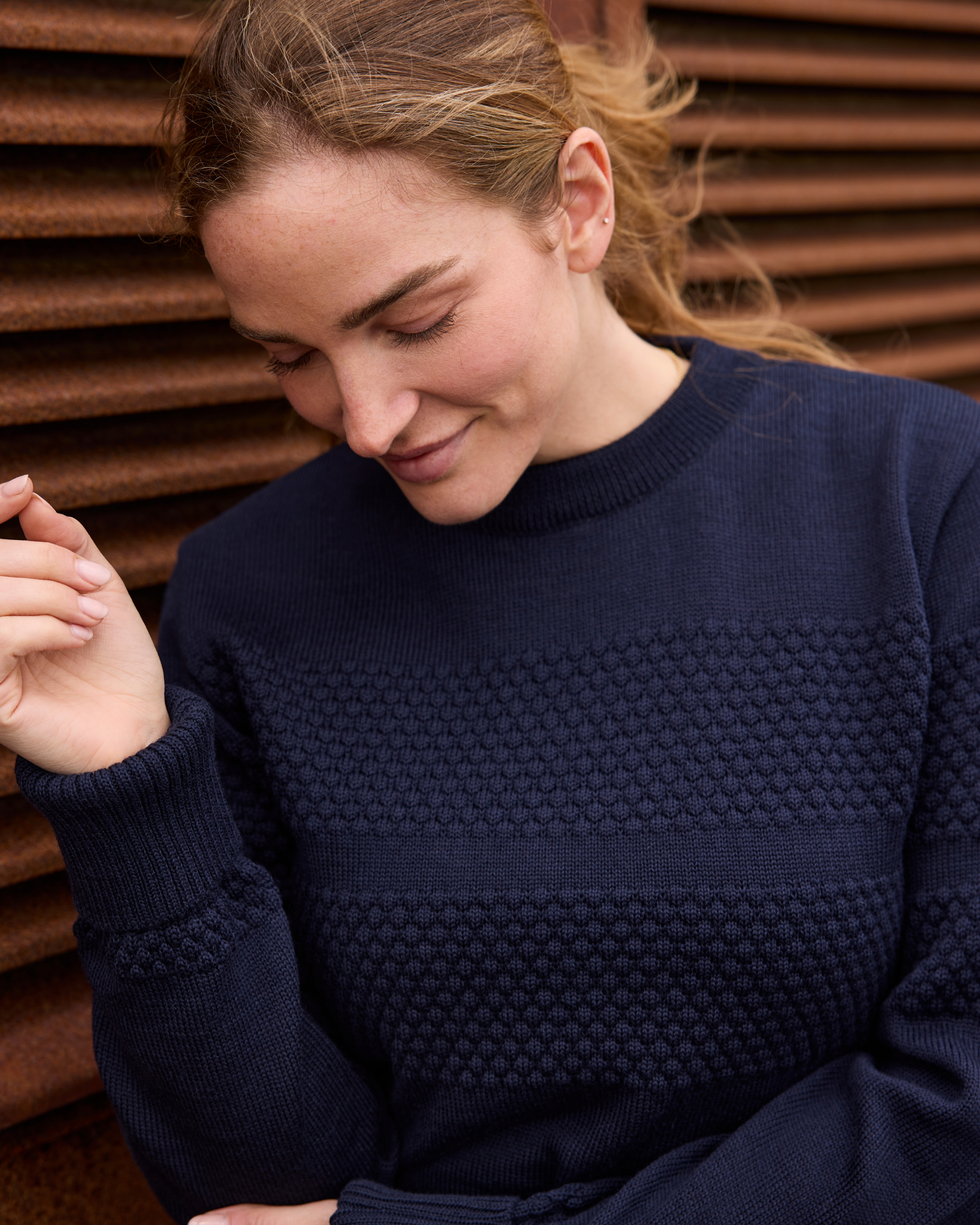 Saltum pullover med o-neck