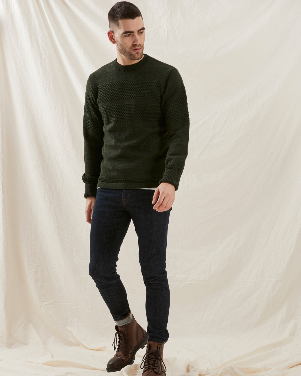 Saltum pullover med o-neck
