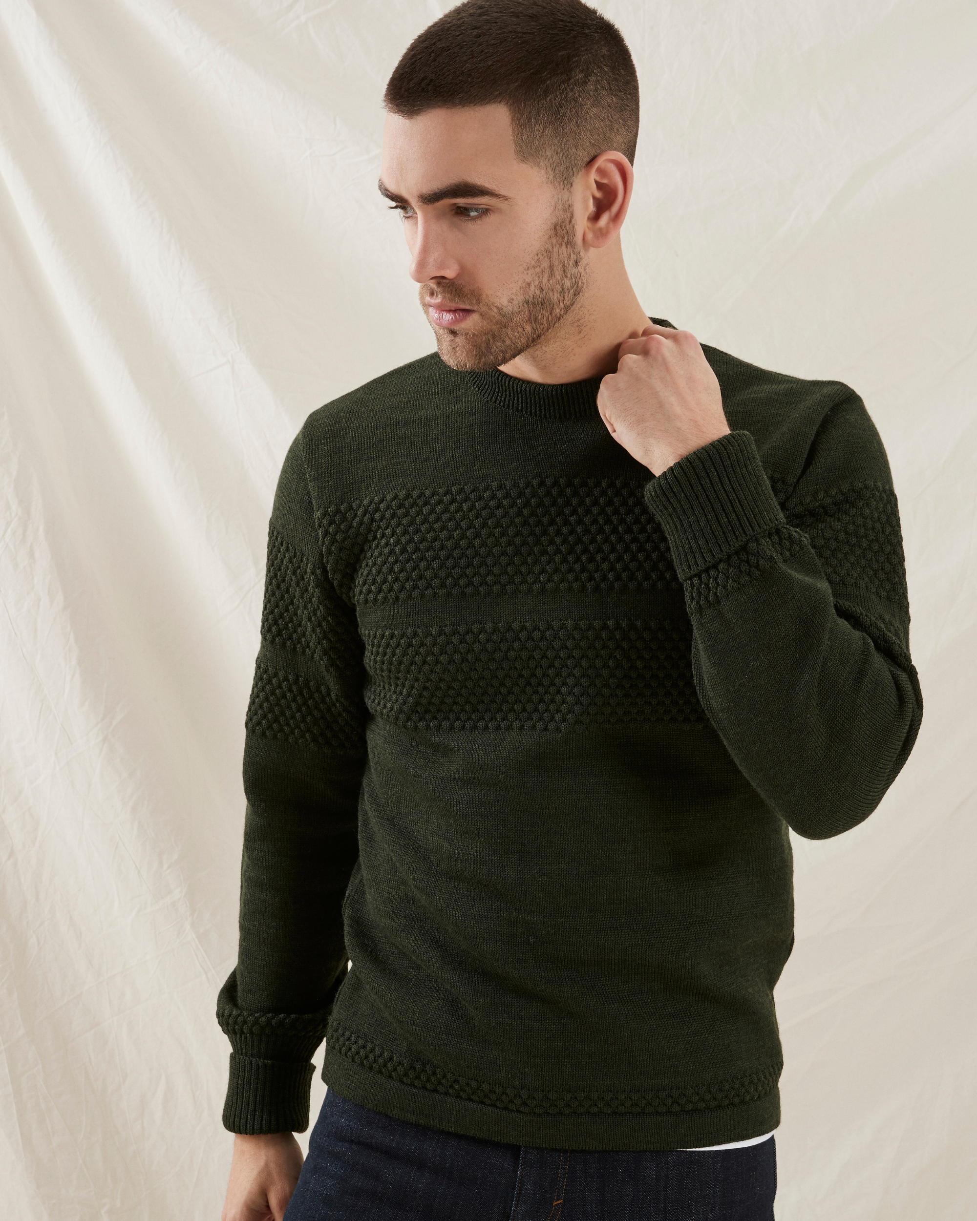Saltum pullover med o-neck