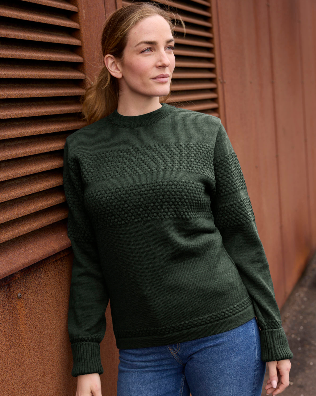 Saltum pullover med o-neck