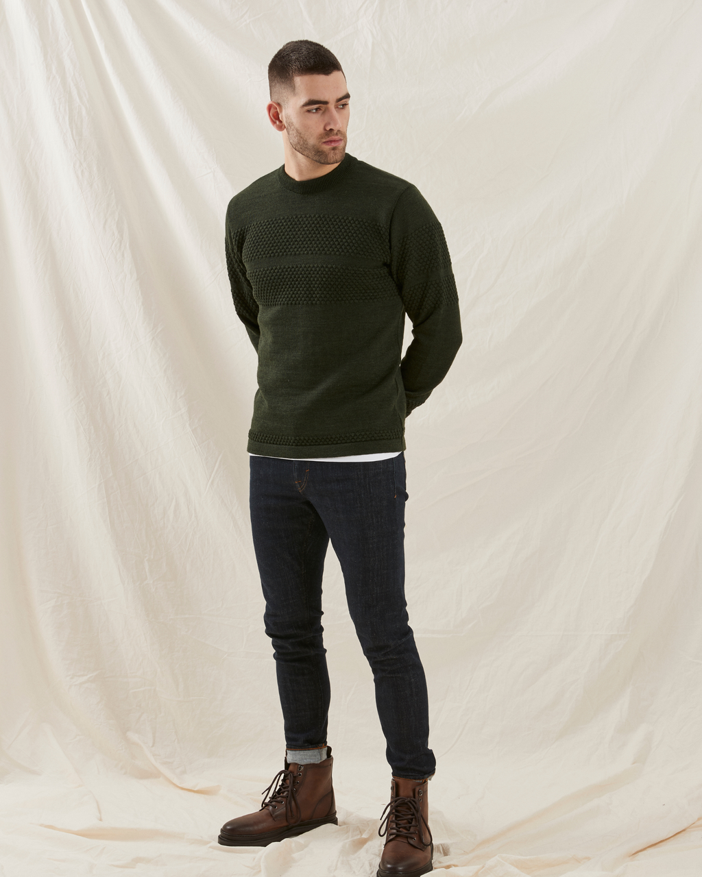 Saltum pullover med o-neck