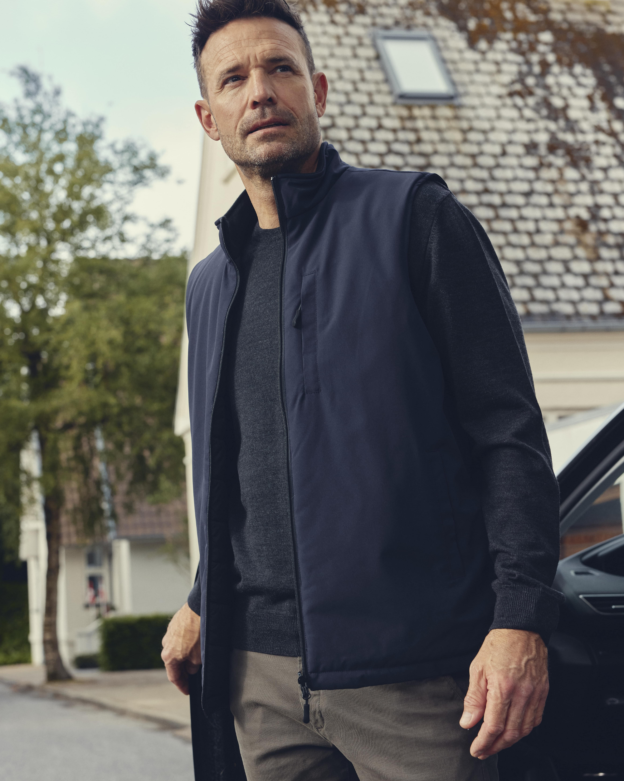 Paisley vendbar vest