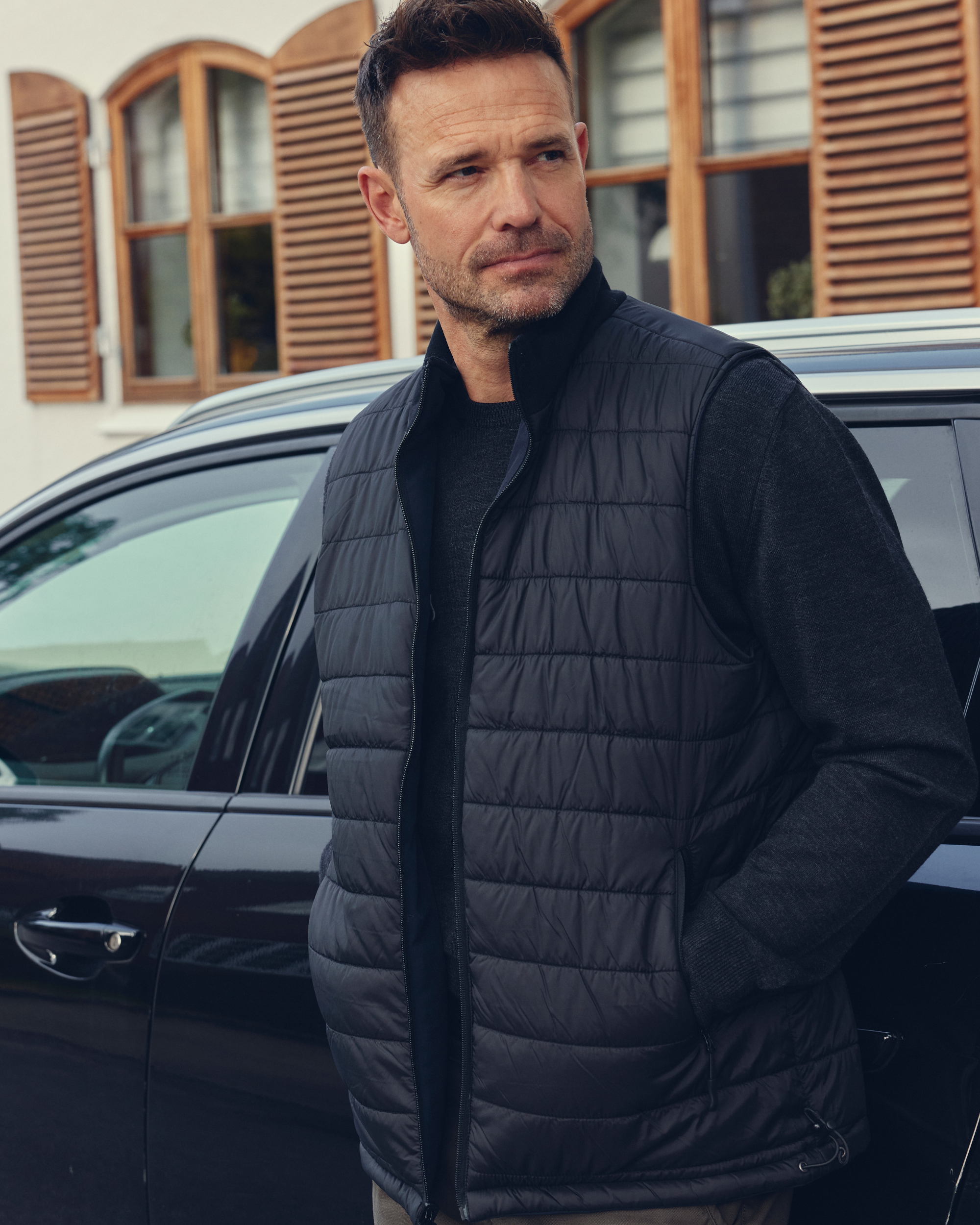 Paisley vendbar vest