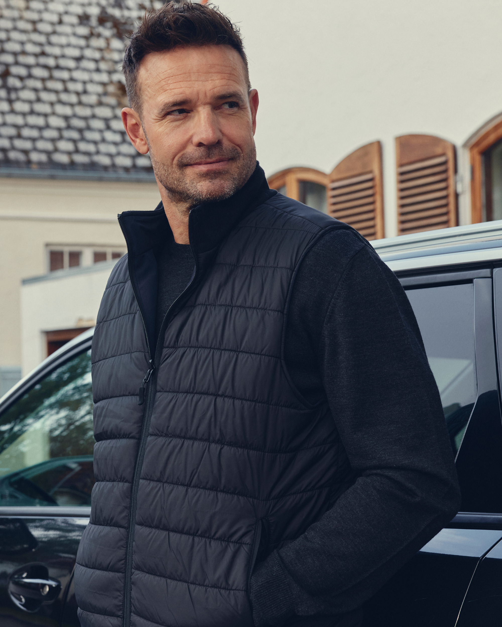 Paisley vendbar vest