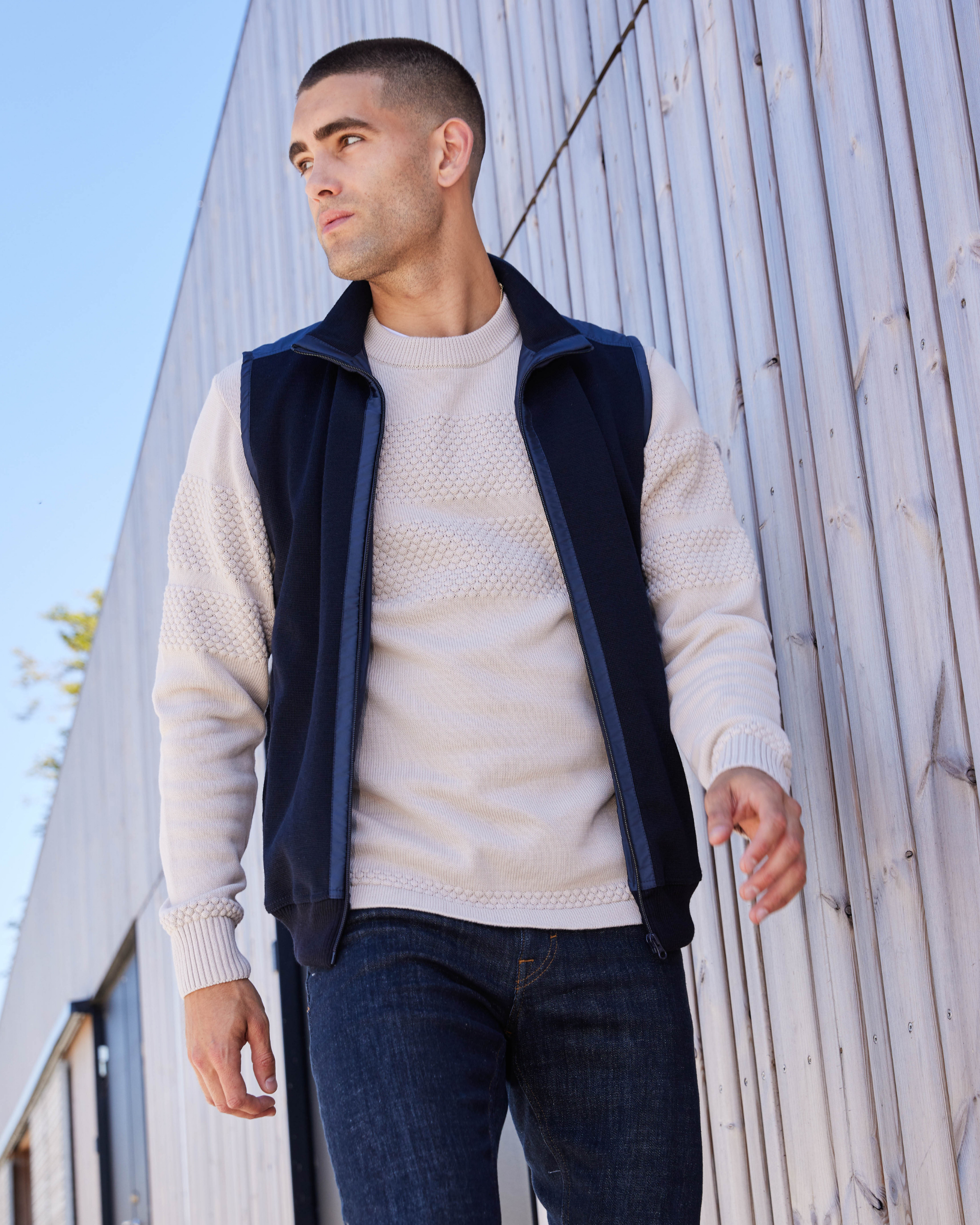 Kilkenny vest med lynlås