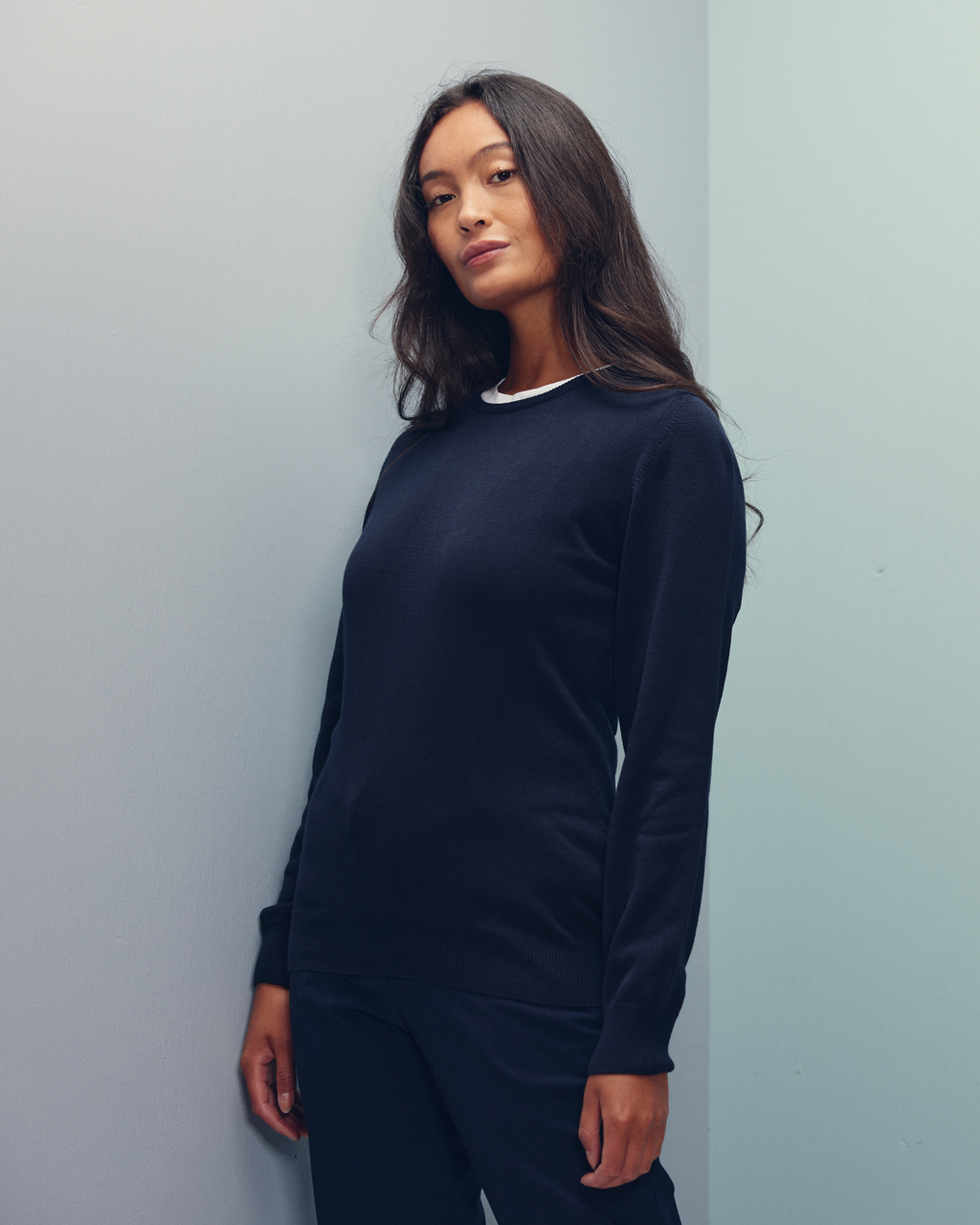 Stockholm pullover med o-neck