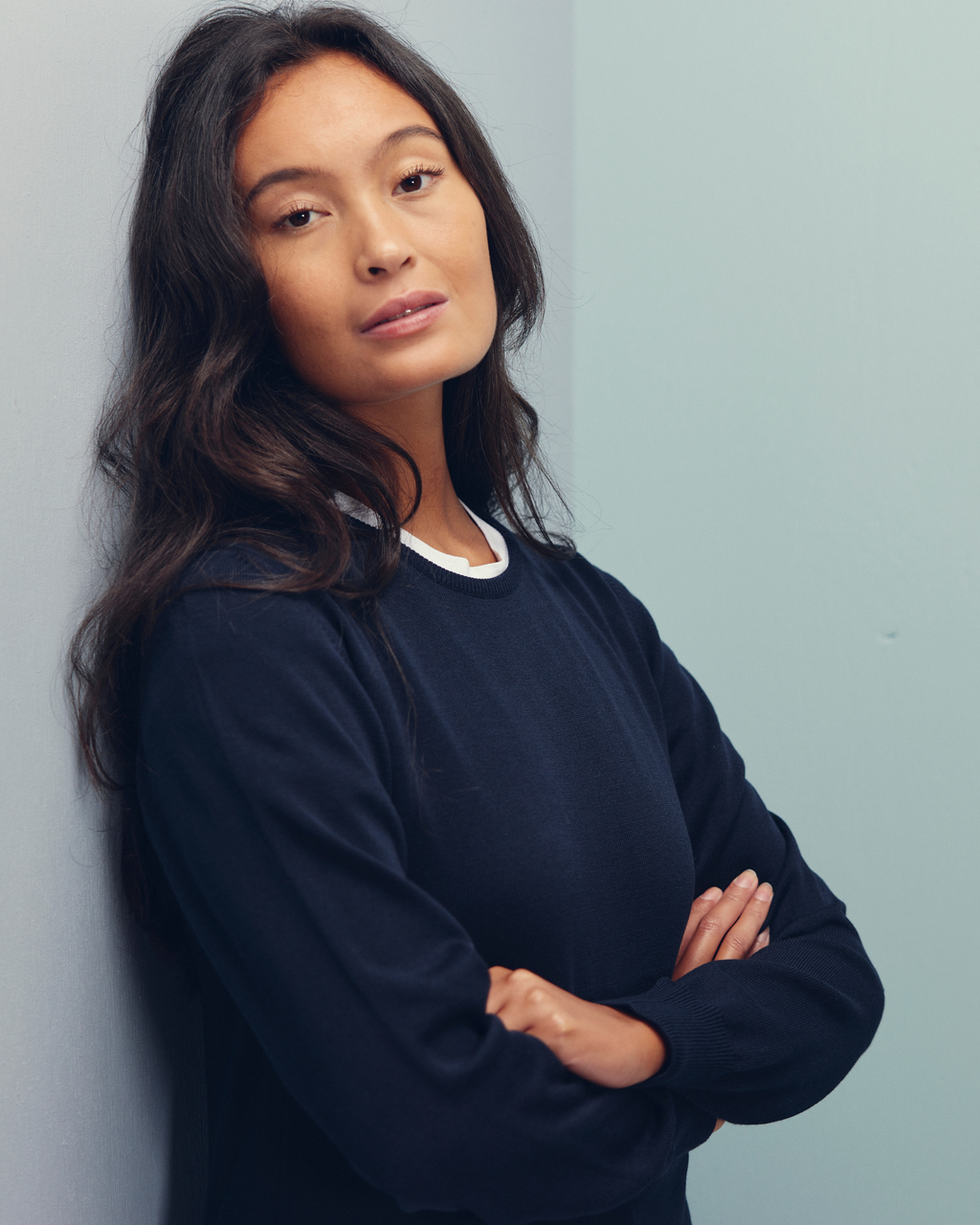 Stockholm pullover med o-neck