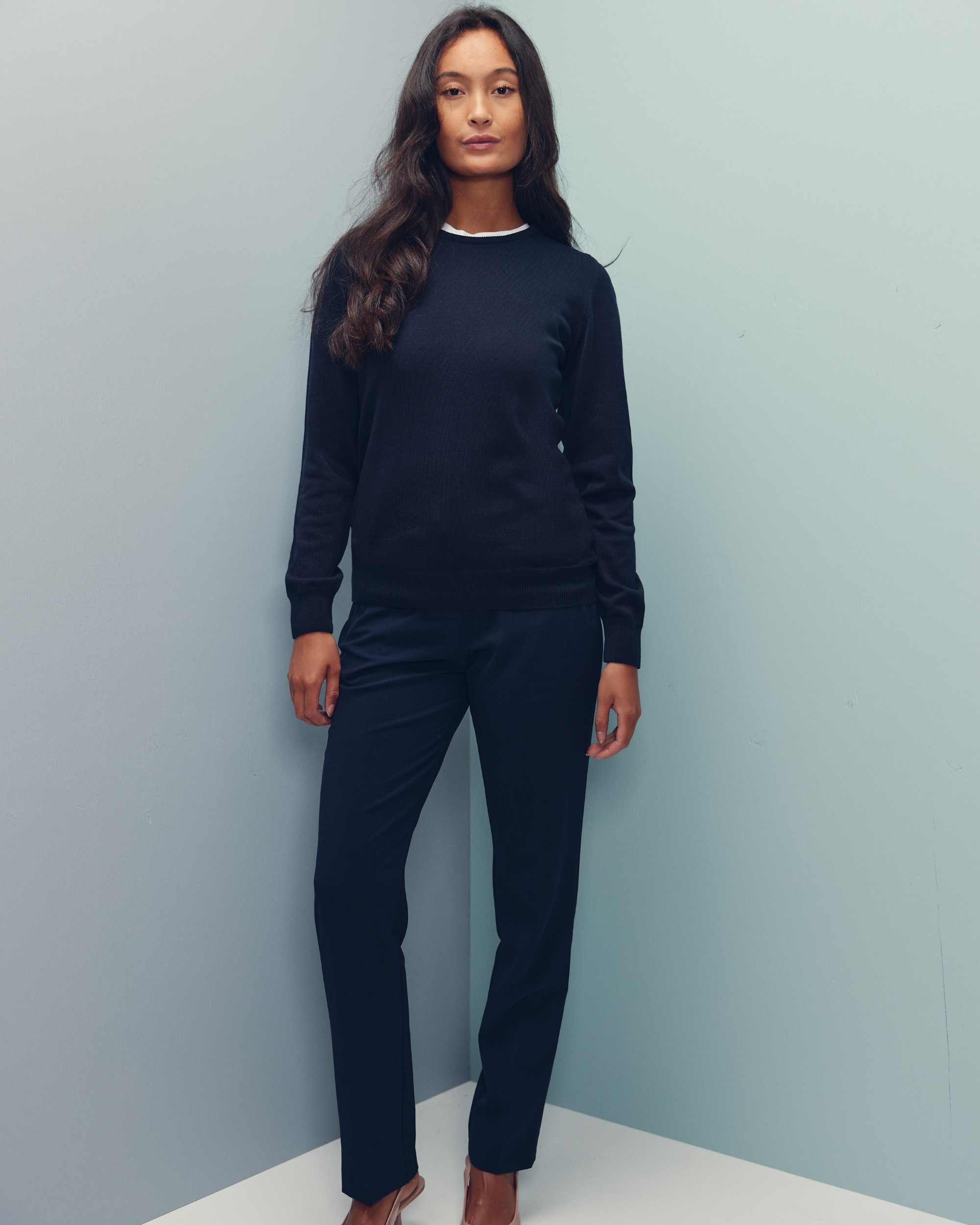 Stockholm pullover med o-neck