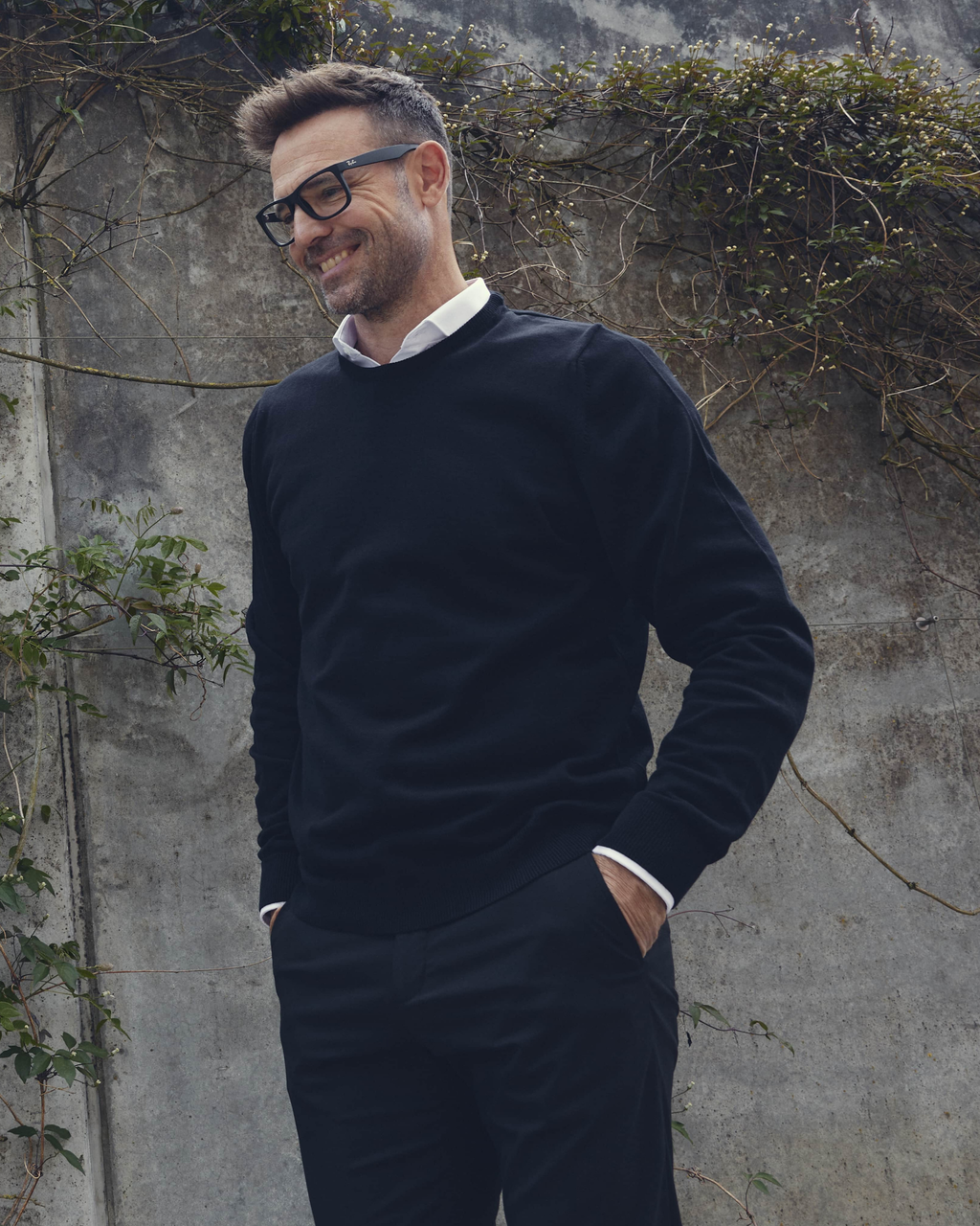 Stockholm pullover med o-neck