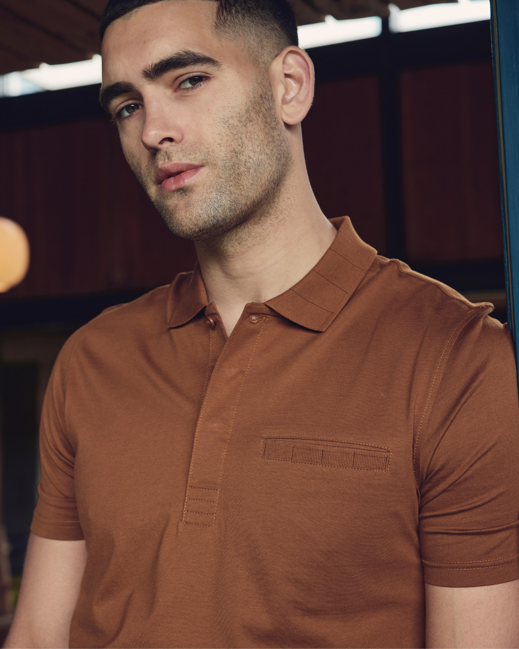 Nantes polo i 100% merceriseret bomuld