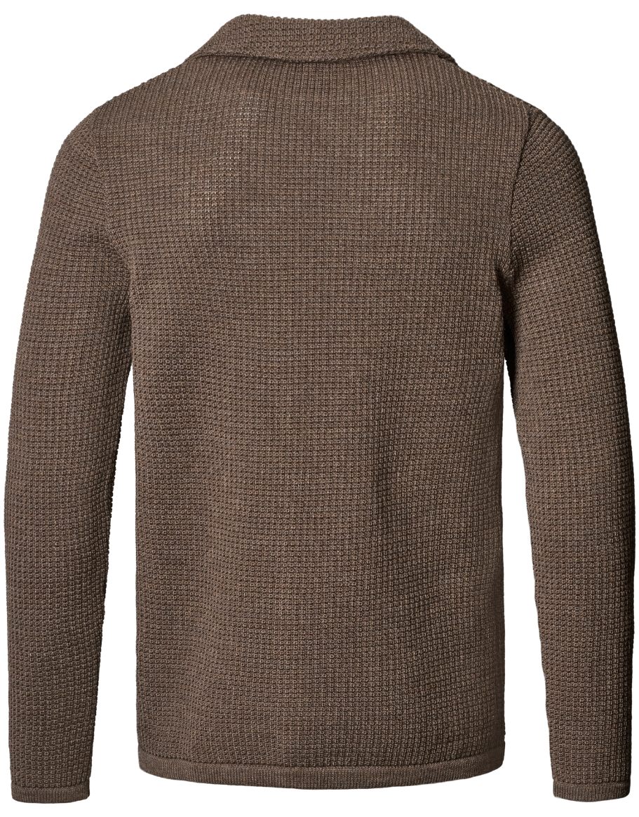 Swindon uld blazer i strik