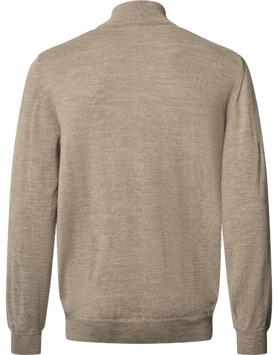 Copenhagen pullover med zip neck