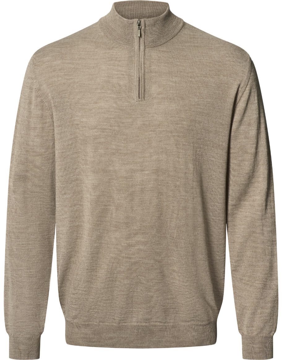 Copenhagen pullover med zip neck